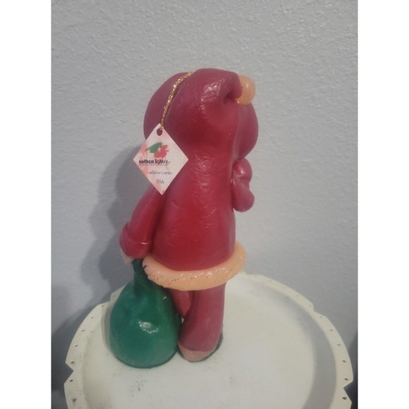 Vintage Northern Lights Santa Candle - Picture 6 of 9